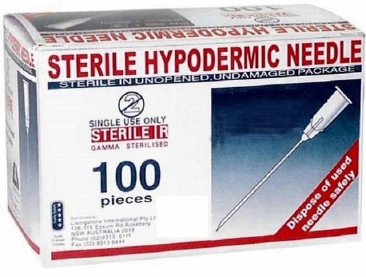 Needle ,Slip,Disposable-23G X 19mm, 0.63 OD (Box 100)