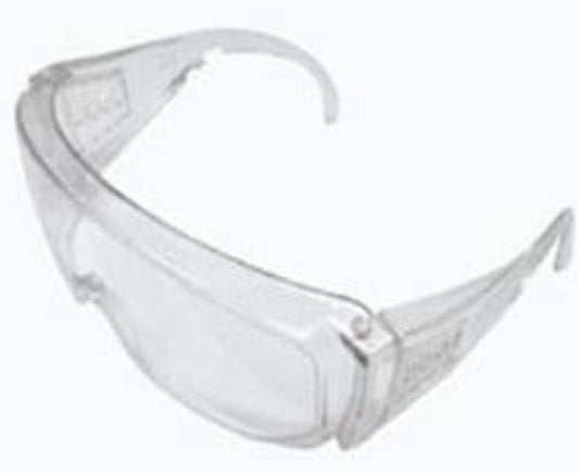 Safety Glasses, general purpose, vented, polycarbonate, impact resistant-pkt/10