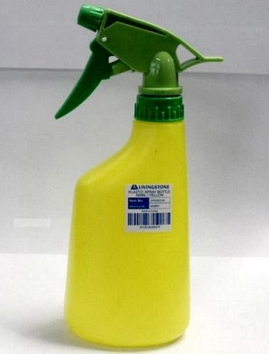 Plastic Spray Bottle 500ml Yellow