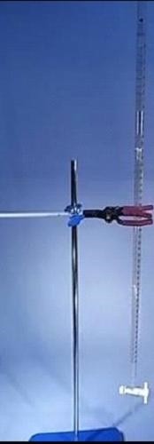 50 mL, Burette, glass, with PTFE stopcock, grad 0.1ml