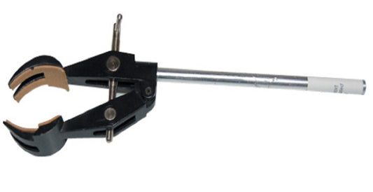 Retort Clamp, Aluminium Alloy, 4 prong, cork lined-pkt/2
