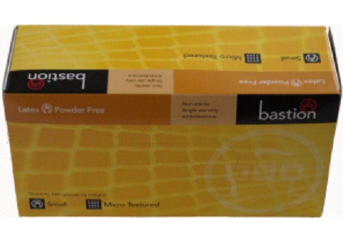Bastion-Latex, Powder Free, Micro Textured, X Large - Box/100