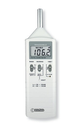 Control Company Traceable Sound Level Meters