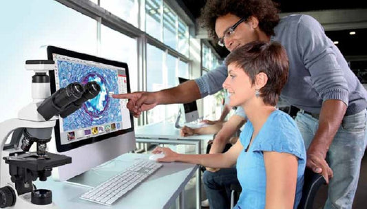 Motic Microscope Cameras and Displays