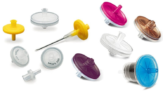Sartorius Minisart PTFE Syringe Filters 0.45µm, 25mm, non-sterile, luer lock-pkt/500 