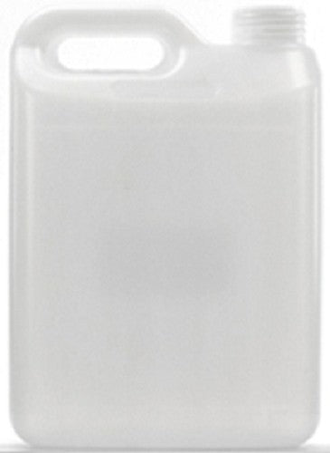 Jerrican, Natural HDPE, 2.5L, includes screw cap