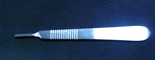 Technos Scalpel Handle, Stainless Steel, NO:4, each