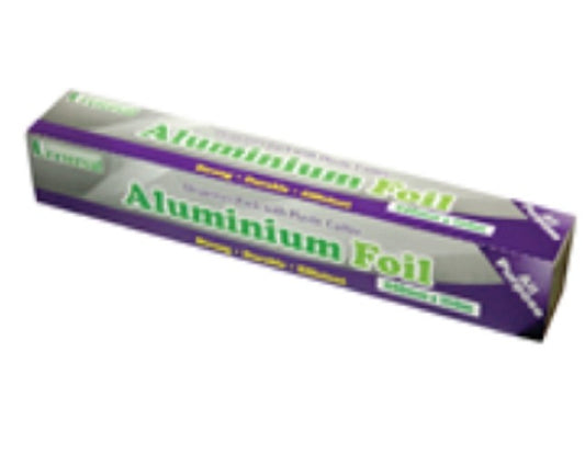 Aluminum Foil Roll, 10 MIicron, 150meter X 44cm, each