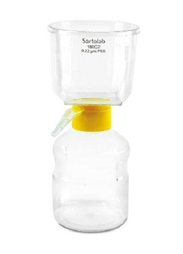 Sartolab® RF 500mL, Filtration System Including Collection Bottle, 0.22PES, 39cm2-pkt/12