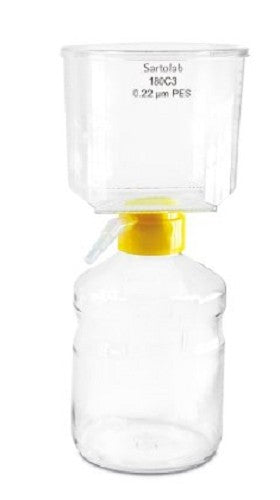 Sartolab® RF 1,000mL, Filtration System Including Collection Bottle, 0.22PES, 62cm2-pkt/12