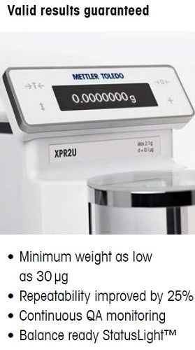 Mettler Toledo Microbalances & Ultra-microbalances