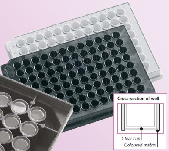 Porvair Clear Bottomed Assay Microplates
