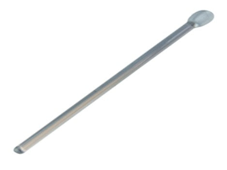 Technos stirring rod, glass, 6d x 150mmL with paddle at one end, pkt/10