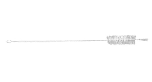 Tube Brush, 110mm bristle length, 80mm bristle diameter, overall length, 450mm, tufted