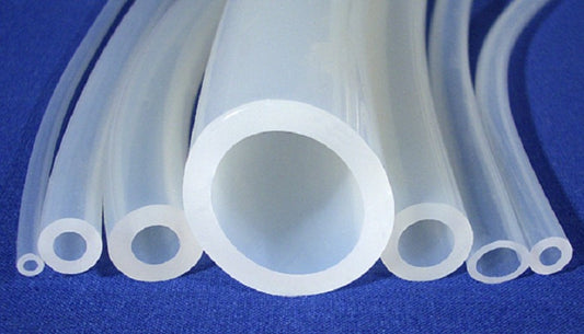 Vacuum tubing, silicon, 6mmID x 10 mmOD-per/meter