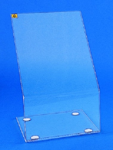 Kartell generlal safety shield, clear acrylic, portable