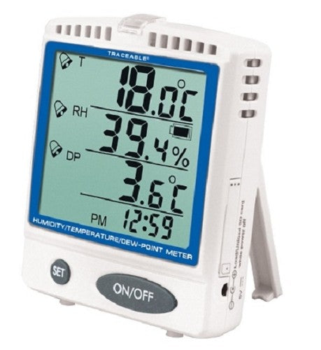 Cntrol Company Memory-Card Humidty Temperature Dew Point Traceable Thermometer