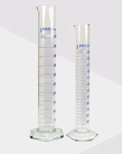 LABCO Tall Form Calibrated Class A Cylinder Measuring 1,000mL, Tolerance +/- 5mL - Subdivision 10mL