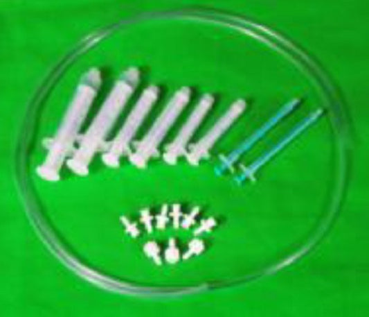New Era Syringe Kit Small syringes with tubing and Small Syringes.