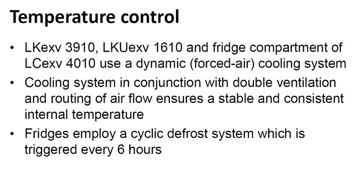 Liebherr Spark-free Laboratory Refrigerators and Freezers with Electronic Control 