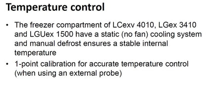 Liebherr Spark-free Laboratory Refrigerators and Freezers with Electronic Control 
