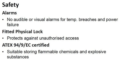 Spark-free Laboratory Refrigerators with Mechanical (dial) Controller