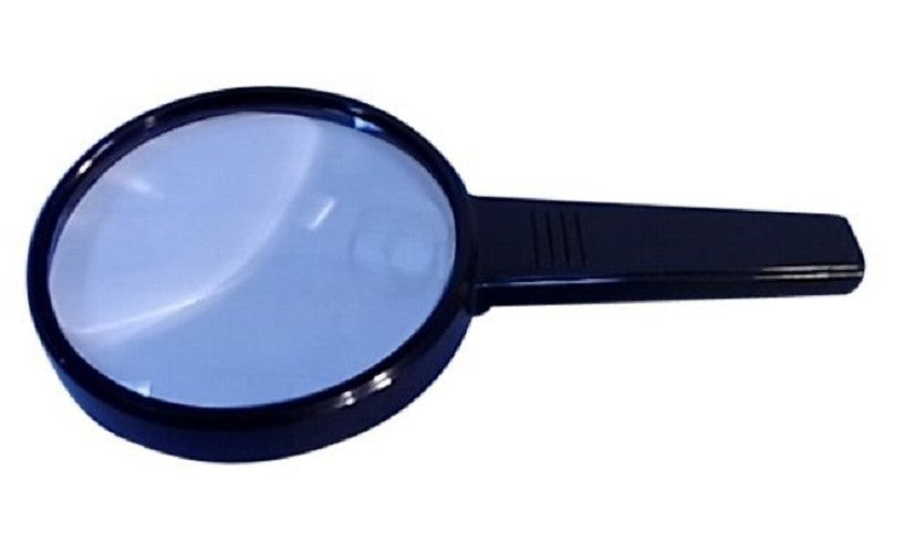 Technos Magnifier, Reading Glass, 110mm d Acrylic Lens, Magnification, 2x/4x