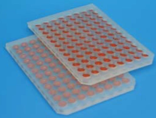 96-Well Plate with Glass Inserts Designed for High Th roughput Chromatography