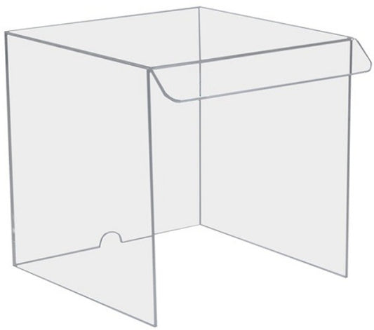 Balance Draft Shield, (33Wx34HX38D)cm, Clear Acrylic (4.5mm thick), hole at rear for power cord, each