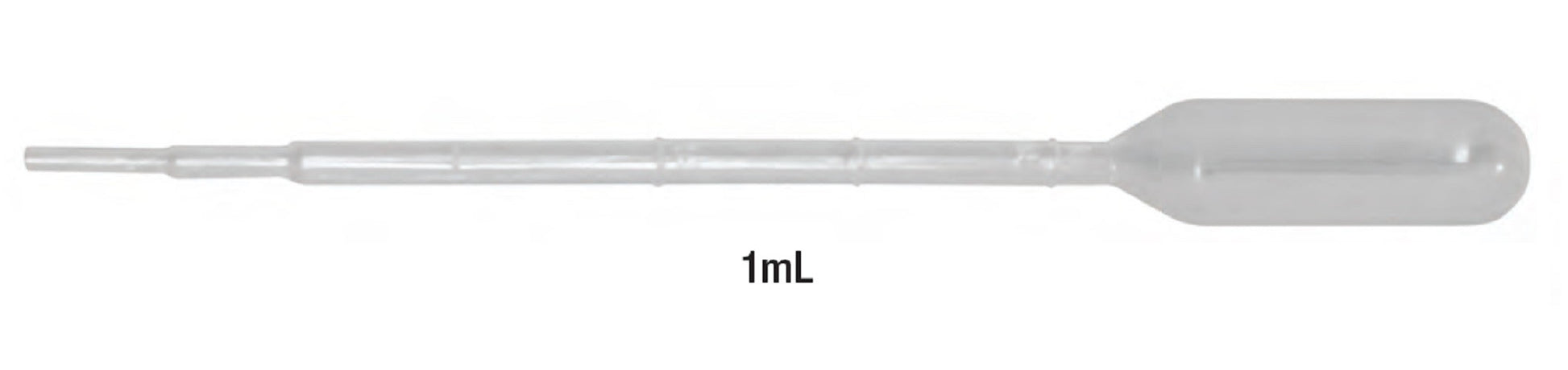 LABCO 3mLTransfer pipettes, draw 3.5mL, 16cm, plastic, grad upto 3 mL in 0.5mL inc, Capacity 7mL, sterile, pkt/20/ctn/500