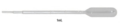 LABCO 3mLTransfer pipettes, draw 3.5mL, 16cm, plastic, grad upto 3 mL in 0.5mL inc, Capacity 7mL, sterile, pkt/20/ctn/500