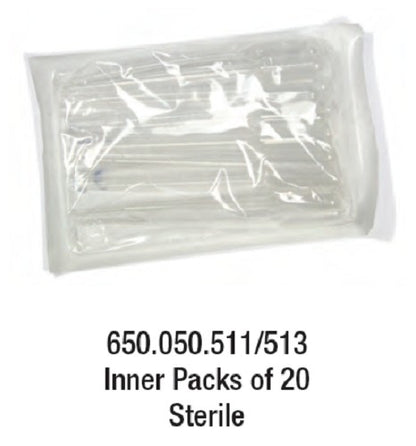LABCO 3mLTransfer pipettes, draw 3.5mL, 16cm, plastic, grad upto 3 mL in 0.5mL increments, capacity 7mL, sterile, pkt/20/ctn/500
