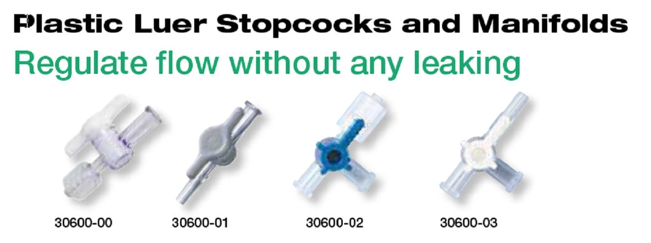 Cole Parmer Plastic Luer Stopcocks and Manifolds
