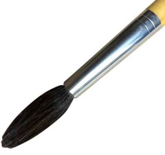 Technos Lens Cleaning Brush,Camel Hair Bristle Length,10mm, each