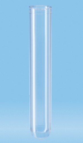 Sartsedt Round Bottom Polystyrene Tube, 5ml, 75x12mmd, pkt/1,000