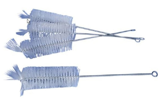 Technos Bottle/Flask Brush, 140mm bristle length, 40mm bristle diameter, overall length, 300mm