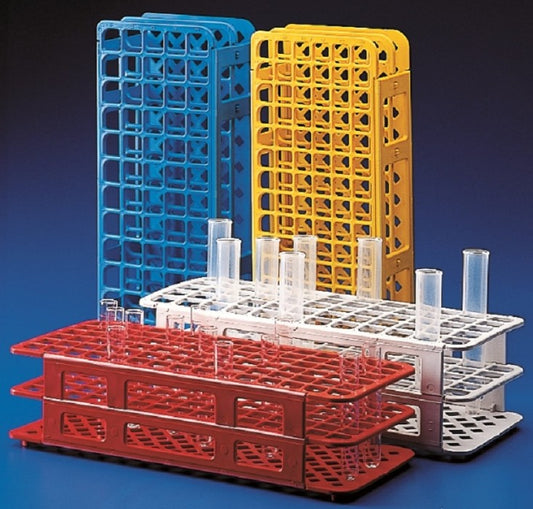 Kartell Polypropylene Test Tube Racks, Autoclavable, each