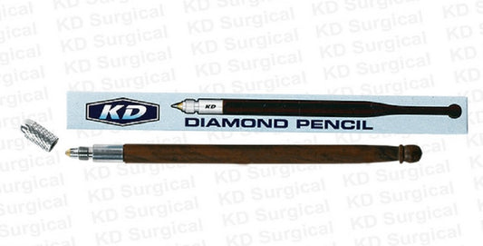 Technos pencil with diamond tip for writing on glass, each