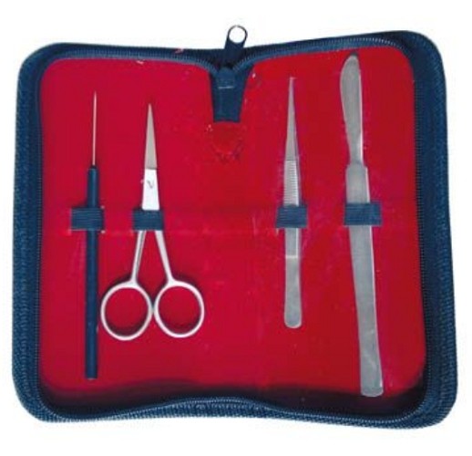 Technos Dissecting Set with 4 Instruments in zip case