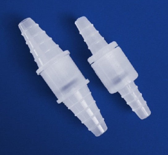 Kartell Polypropylene Barbed Non-Return Valve, O.D. Ø mm (8 / 9 / 10), each