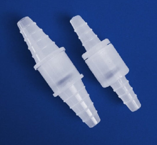 Kartell Polypropylene Barbed Non-Return Valve, O.D. Ø mm (8 / 9 / 10), each