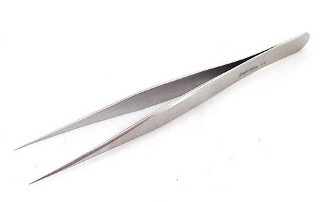 Technos Forceps, watchmaker, straight, NO3, 12 cm, fine tip