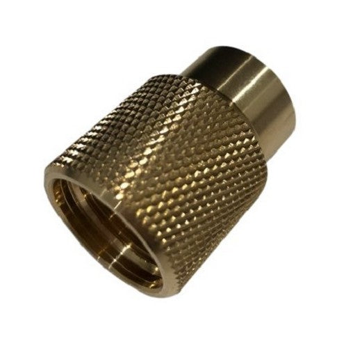 Technos bunsen burner converter for Potagaz bunsen burner to connect with Coleman (C250) self sealing gas cartridges, each
